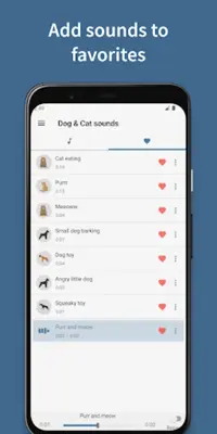 Cat & Dog Sounds – Pet sounds android App screenshot 1